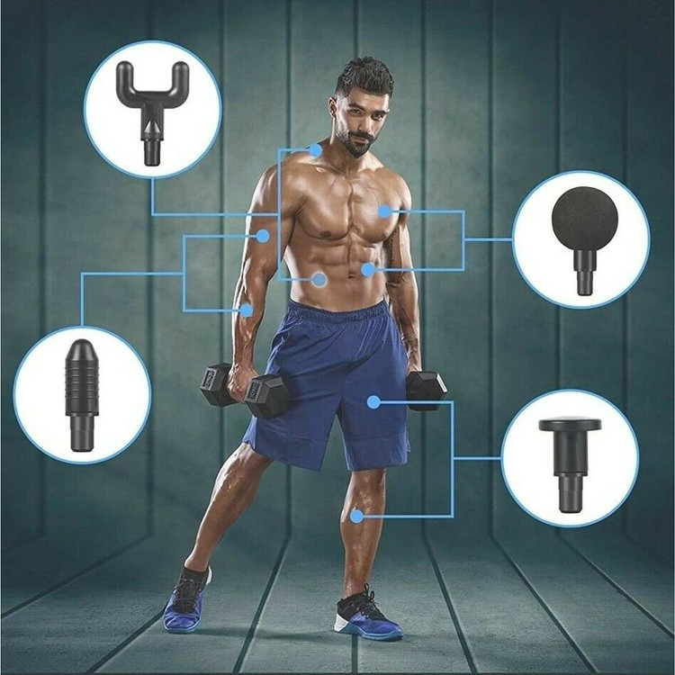 ماساژور تفنگی شارژی گان MASSAGE GUN 620