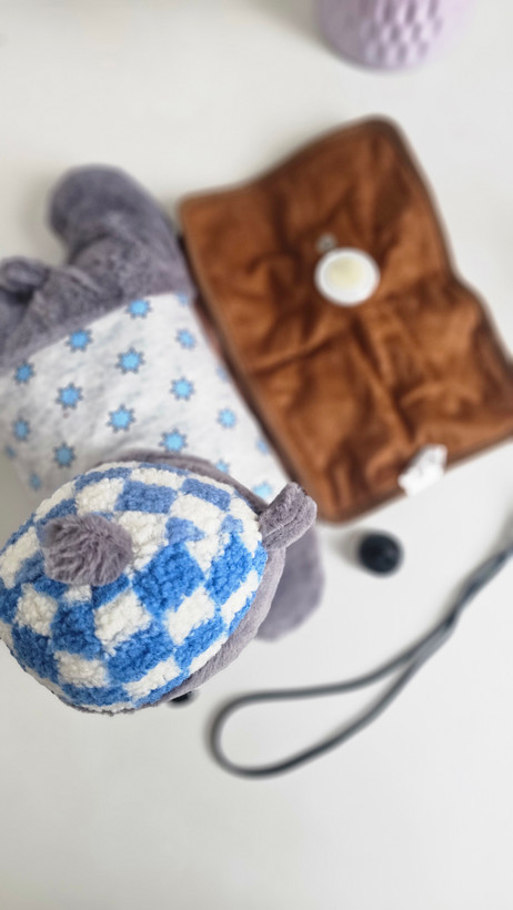 کیسه آب گرم برقی عروسکی دوتیکه با قطع کن خودکار