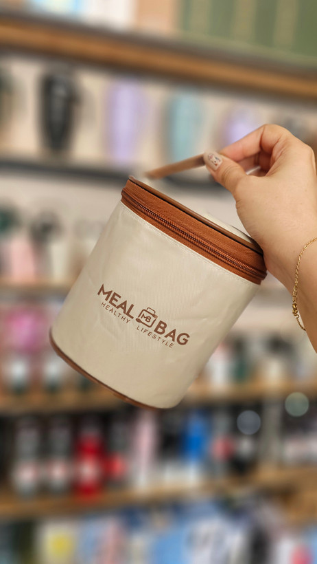 لانچ باکس دوتایی کیف دار بدون نشتی درجه یک MEALBAG