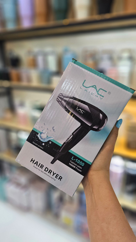 سشوار مسافرتی لایچی مدل L1050 توان ۱۰۰۰ وات تاشو