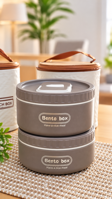 لانچ باکس۲ طبقه کیف دار سایز بزرگ BENTOBOX
